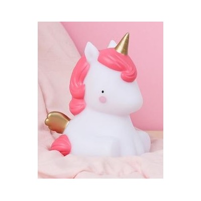 Luce Piccola LED - Unicorno Gold- Bianco e Rosa - LIMITED EDITION