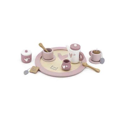 Set da Te in Legno - Rosa