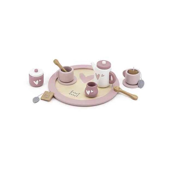 Set da Te in Legno - Rosa