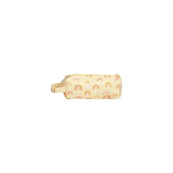 Astuccio per la Scuola con Chiusura a Zip - Arcobaleni - 20x8x7 cm