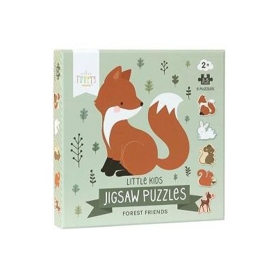 Puzzle Jingsaw - 5 Mini Puzzle - Amici della Foresta - 2+