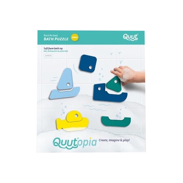 Quutopia - Puzzle da bagno Rock the boat - Barch