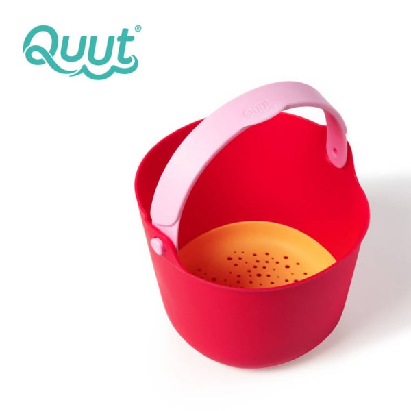Bucki - Secchiello con setaccio - Cherry