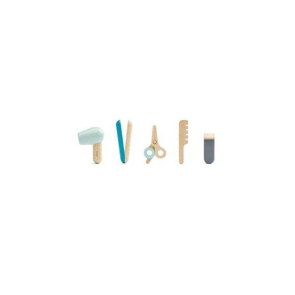 Hair Dresser Set in legno