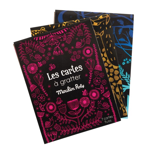 Cartoline da grattare Fluo