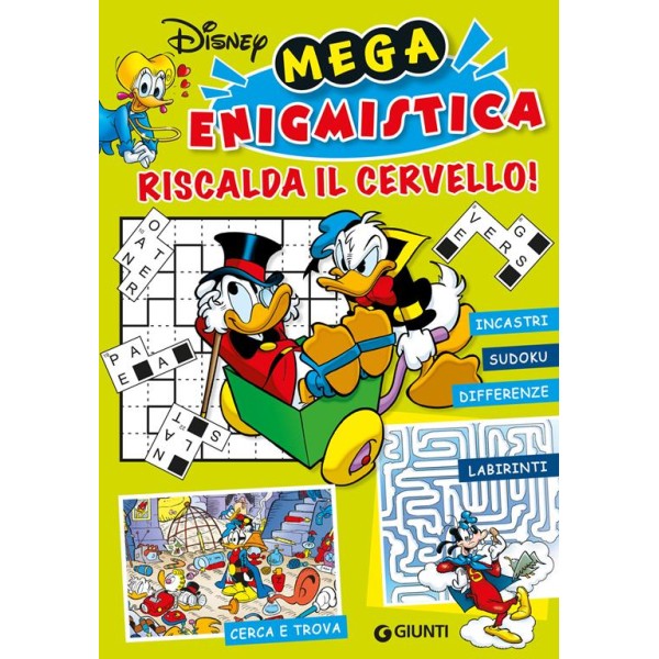 Mega enigmistica Disney. Riscalda il cervello! Ediz.a colori