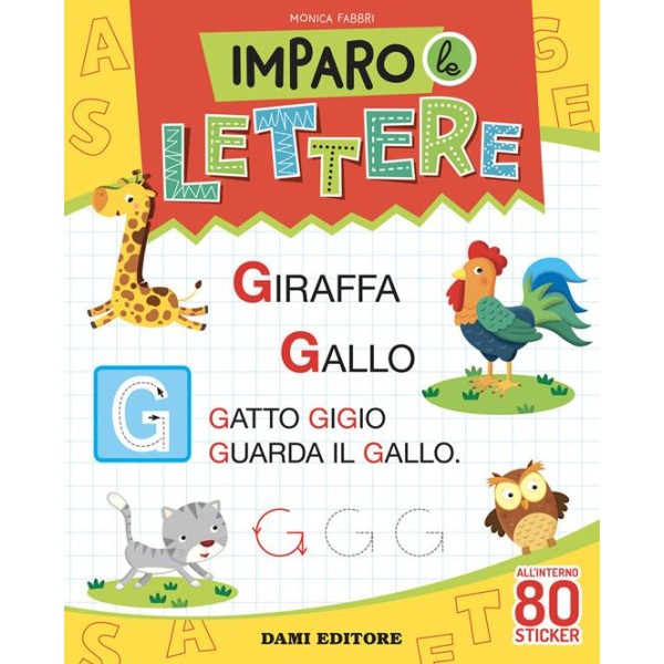 Imparo le lettere. Con adesivi. Ediz.a colori