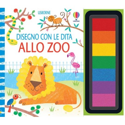 Allo zoo. Disegno con le dita. Ediz. a spirale. Con pannello di inchiostro. Libro attivitâˆšâ€ .