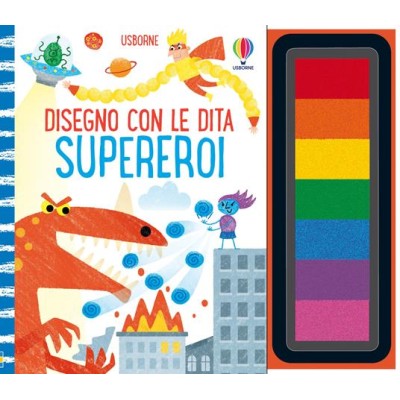 Supereroi. Ediz. a colori. Ediz. a spirale. Con pannello di inchiostro. Libro attivitâˆšâ€ .