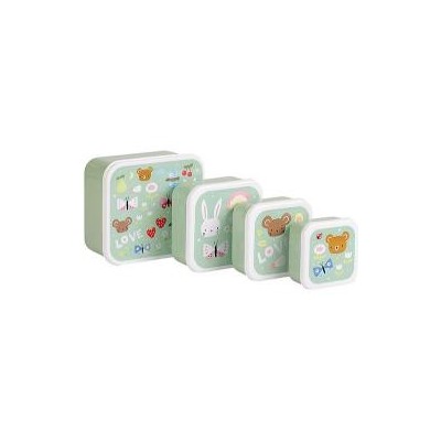Set di Contenitori Porta Pranzo e Porta Merenda - Gioia