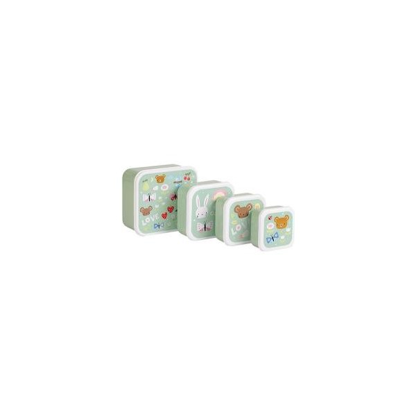 Set di Contenitori Porta Pranzo e Porta Merenda - Gioia